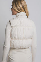 Have It Your Way Full-zip Reversable Puffer Vest