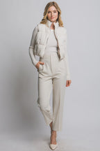 Have It Your Way Full-zip Reversable Puffer Vest
