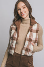 Have It Your Way Full-zip Reversable Puffer Vest