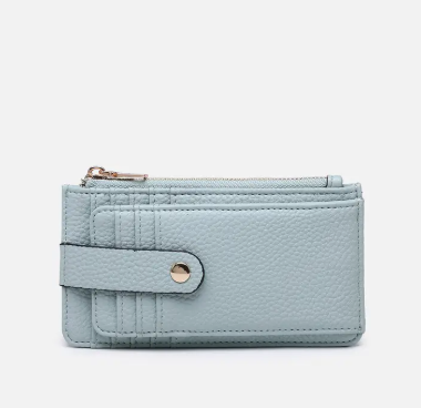 Jen & Co. - WL2541 Mae Multi-Card Wallet w/ Strap Snap Closure