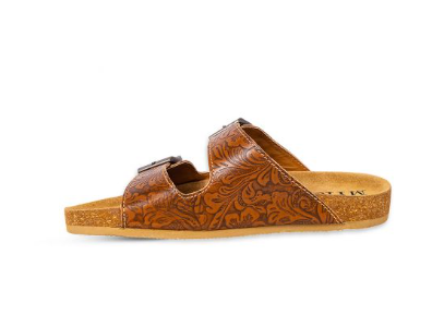 Maggie Hand-tooled Sandals