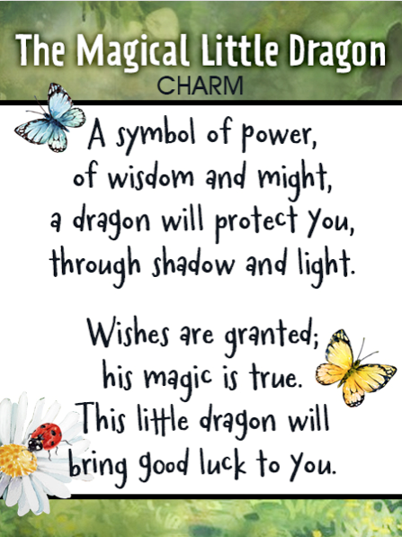 Magical Little Dragon Charm