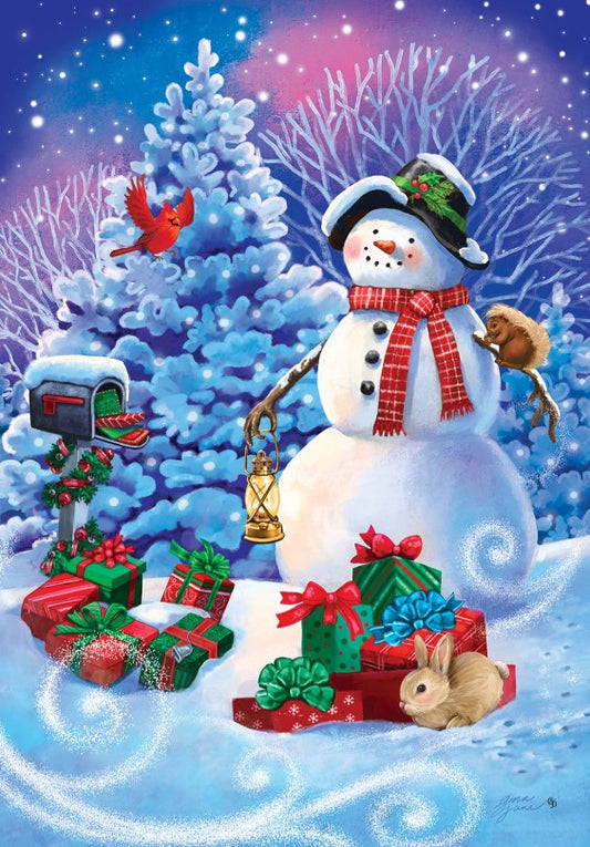 Magical Snowman Flag