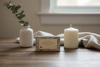Magnolia Home product packaging on a wooden surface