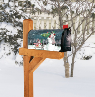 Making Memories Snowman MailWrap