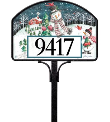 Making Memories Snowmen Yard DeSign