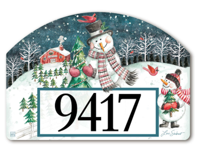 Making Memories Snowmen Yard DeSign