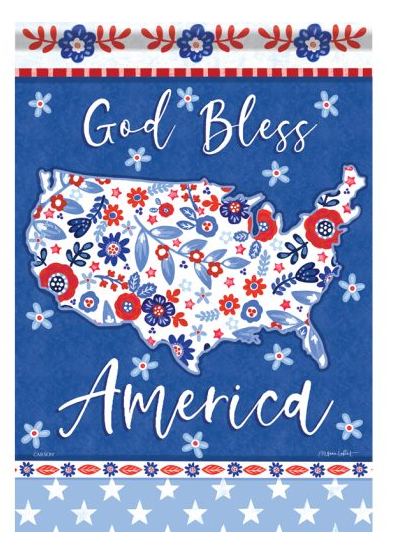 "Map of America" Dura Soft™ Garden Flag