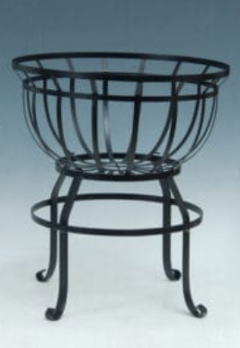 Metal Flower Basket Stand