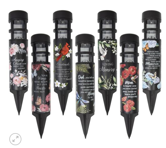 Memorial Solar Stake Light