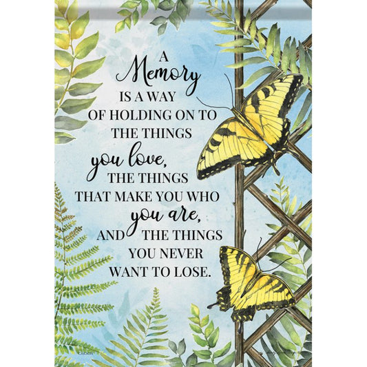 "Memory Ferns" Dura Soft™ Garden Flag