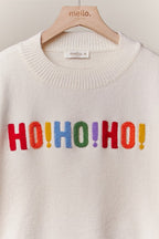 Christmas Oversize Christmas Sweater with Lettering