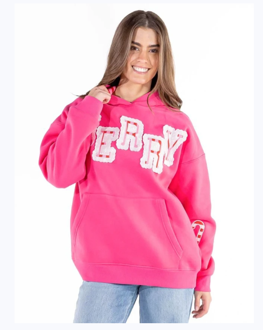 simply southern - The Merry Holiday Appliqué Hoodie