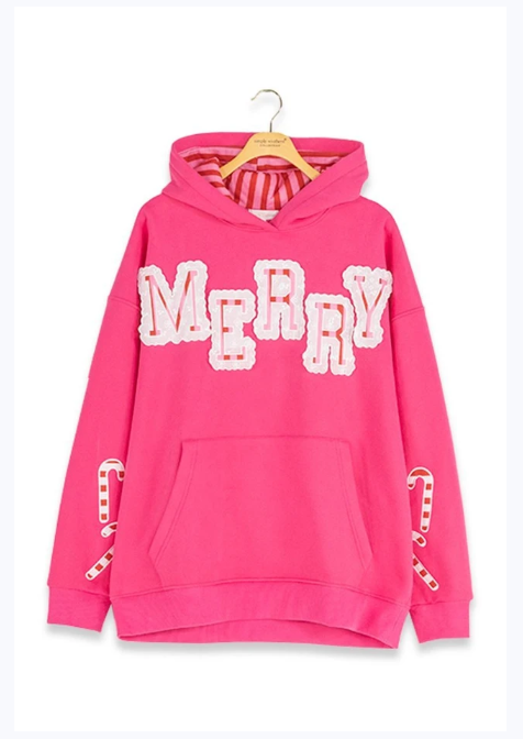 simply southern - The Merry Holiday Appliqué Hoodie