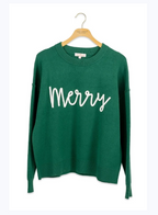 simply southern - The Merry Sweater Green