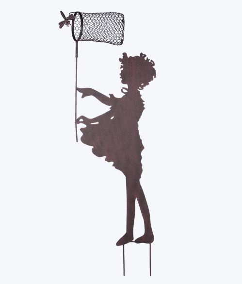 Metal Girl With Net