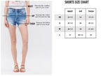 Mica Denim Super High Rise Button Up Bermuda Short