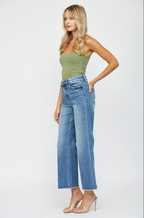 FESTIVAL STRETCH SUPER HIGH-RISE WIDE LEG