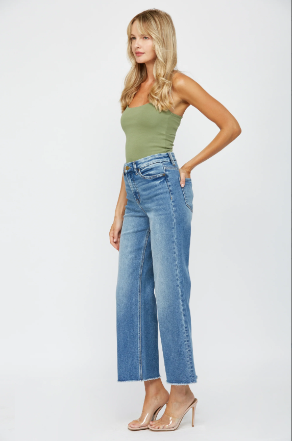 FESTIVAL STRETCH SUPER HIGH-RISE WIDE LEG