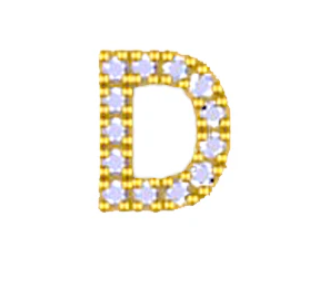 Maya J Monogram Initial Mini Charms