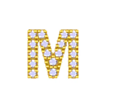 Maya J Monogram Initial Mini Charms