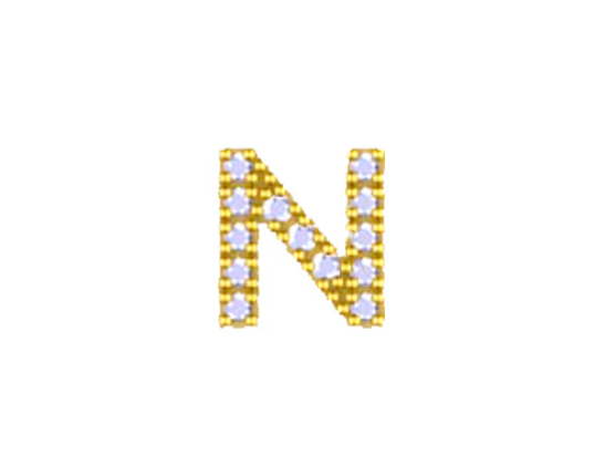 Maya J Monogram Initial Mini Charms