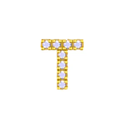 Maya J Monogram Initial Mini Charms