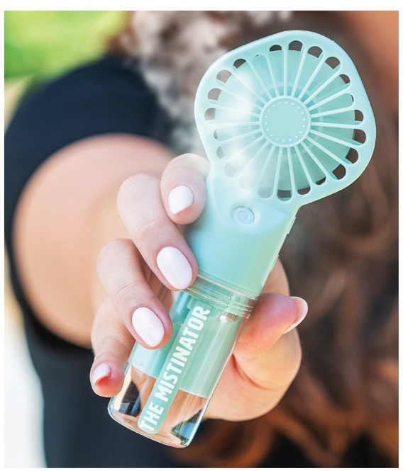 Modern Monkey The Mistinator 2-in-1 Rechargeable Water Fan