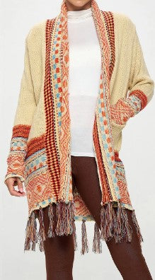 MOLLY TRIBAL CARDIGAN