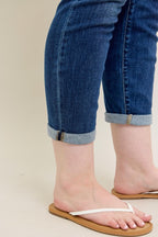 Judy Blue MR Core Mid-rise Cuffed Boyfriend Jean