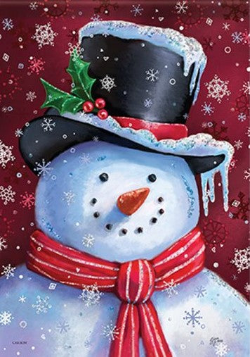 Mr. Frost Glitter Flag