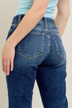 Judy Blue MR Core Mid-rise Cuffed Boyfriend Jean