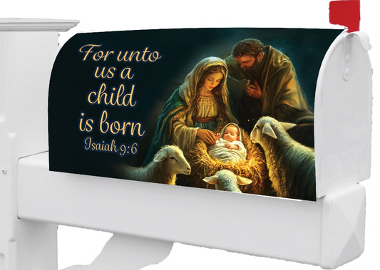 Nativity-Mailbox Makeover