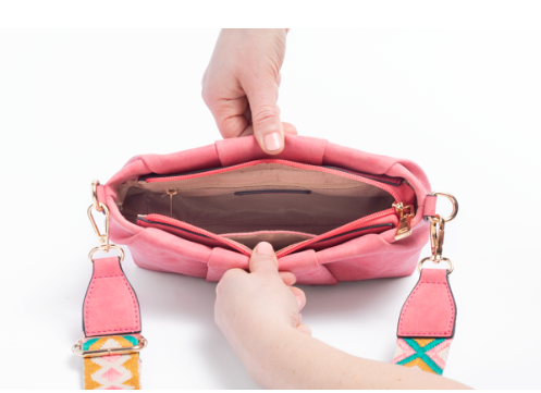 Simply Noelle Pleated Crossbody