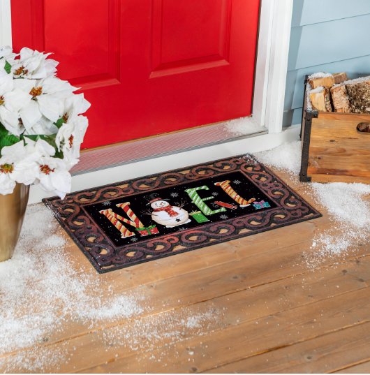 Noel Snowman Sassafras Switch Mat