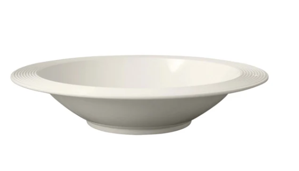 melamine shallow bowl