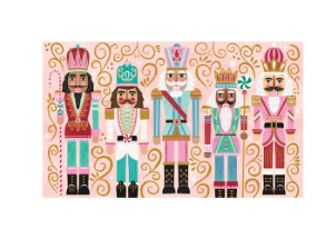 Nutcracker Collage MatMate Door Mat