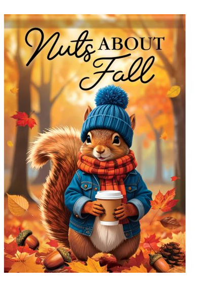 "Nuts About Fall" Durasoft™ Flag