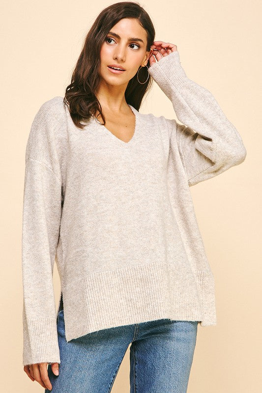Soft V-neck Sweater