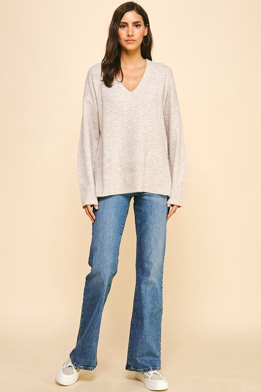 Soft V-neck Sweater