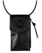 Ohio State University, Cross Body Wallet, Black