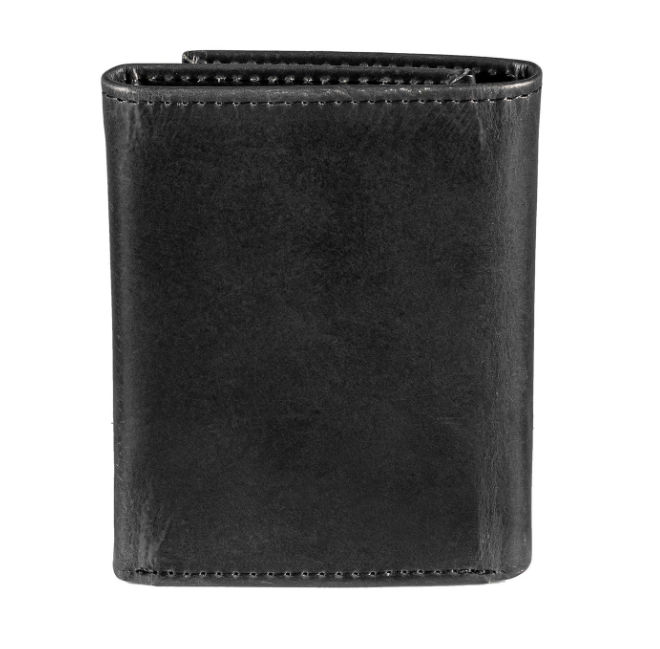 Ohio State University Black Embroidered Wallet w/ RFID Blocking