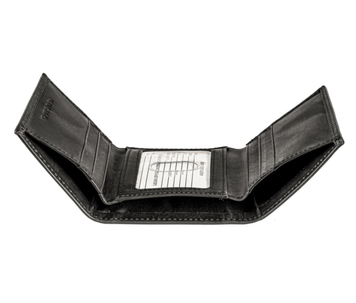Ohio State University Black Embroidered Wallet w/ RFID Blocking