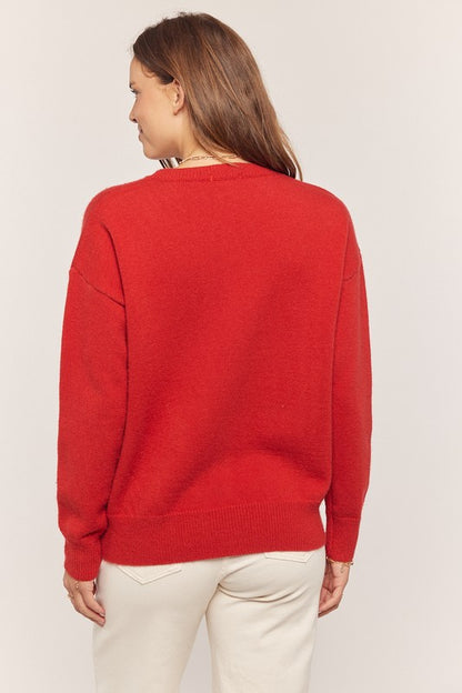 Ohio Embroidered Sweater