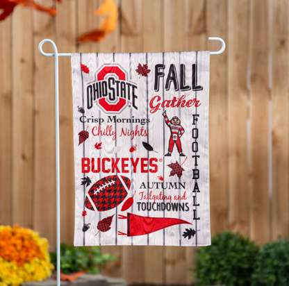 Ohio State University Suede Flag, GDN
