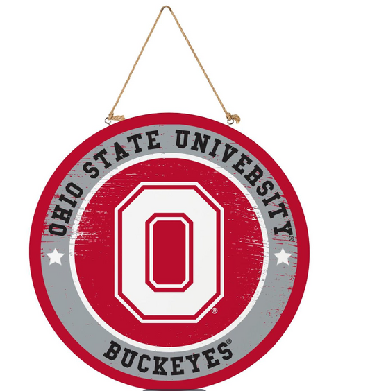Ohio State Round Plaque