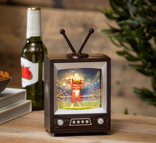 Ohio State University Vintage TV Water Lantern