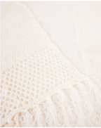 Open Knit Sheer Cardigan