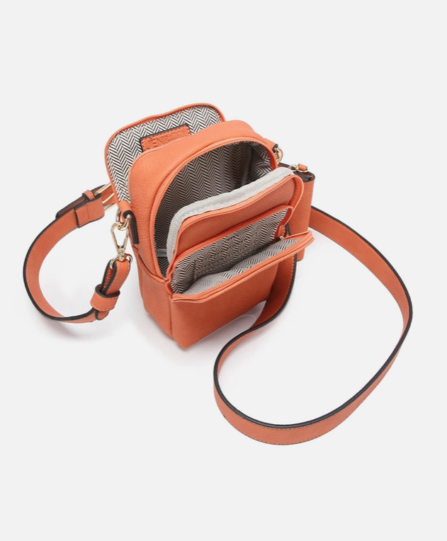 Parker Crossbody Purse Beige