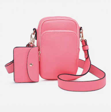 Parker Crossbody Purse Beige